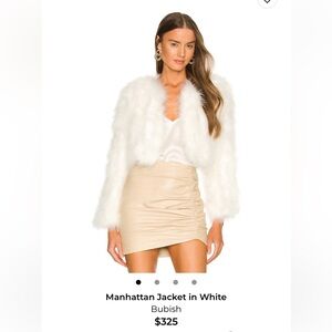 Babish Manhattan Teddy Jacket in White